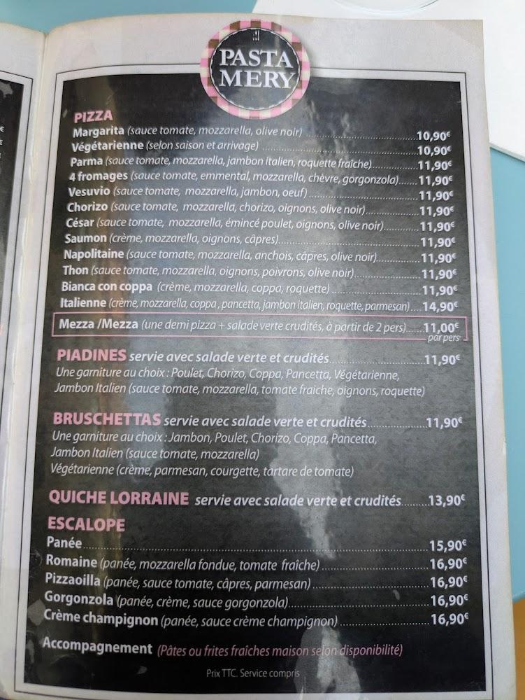 Pasta Mery - Menu Image 1